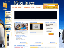 Tablet Screenshot of kidsbuzz.prattlibrary.org